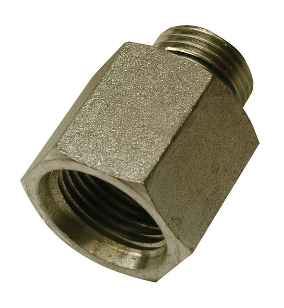 Apache Hydraulic Adapter 1/2in Male O-Ring Boss to 5/8in Female O-Ring Boss