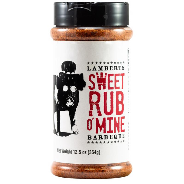 Lambert's Sweet Rub O'Mine 6.5 oz BBQ Rub - Perfect for Grilling & Smoking
