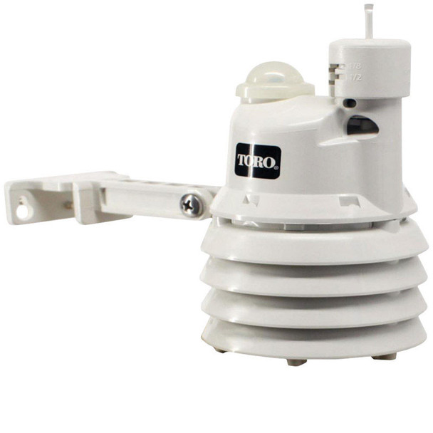 Toro Xtra Smart Mini Weather Station - Durable Plastic Rain and Light Sensor for Lawn & Garden Irrigation