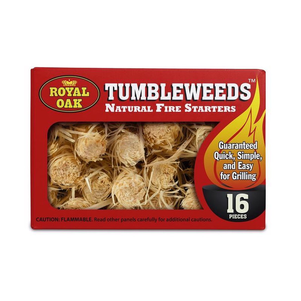 Frontier Tumbleweeds Firestarter Parafin - 16 Pack for Outdoor Use