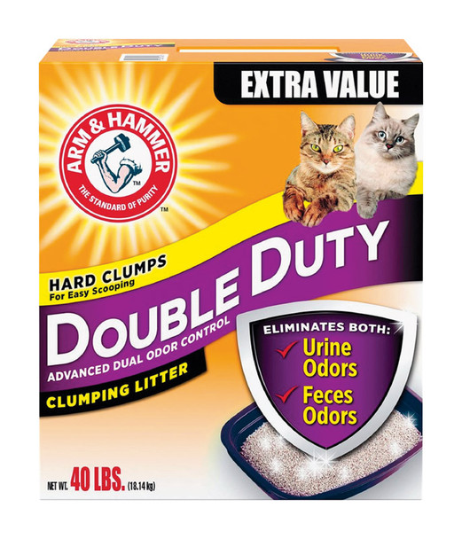 Arm & Hammer Cat Litter 40 lb Fresh and Clean Scent - Gray