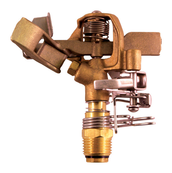Champion U61DP-C Brass Sprinkler Impulse Lock – 1/2 Inch Diameter, Gold Finish, Pack of 12