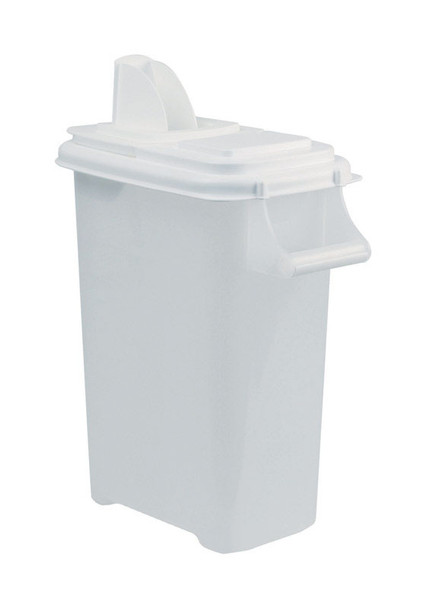 Buddeez 16 Quart Seed Dispenser – Durable Plastic Bird Seed Storage and Dispenser