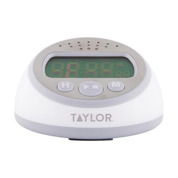 Taylor Super Loud Digital Kitchen Timer - White, Model 5873