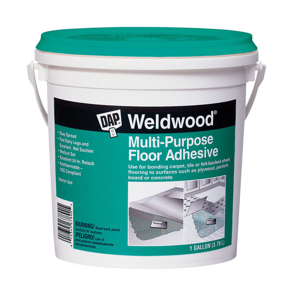 FLOOR ADHESIVE WHT 1GAL