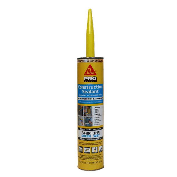 SEALANT CONST TAN10.1OZ