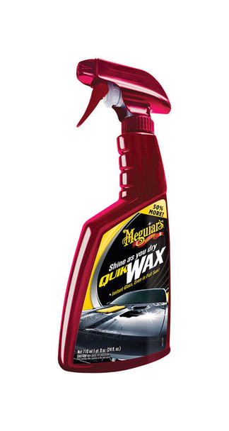 Meguiar's Quik Wax Spray Wax 24 oz for Automotive Shine and Protection