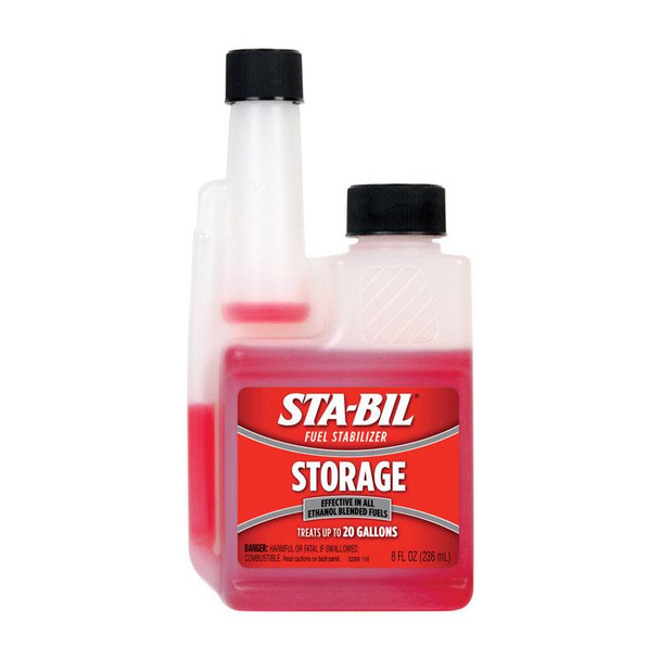STA-BIL Fuel Stabilizer 8 oz - Keeps Ethanol Gasoline Fresh and Prevents Fuel Breakdown