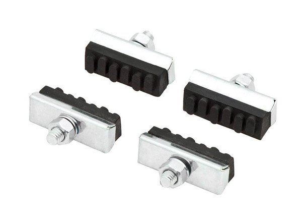 Bell Sports Binder 100 Bike Brake Shoes – All-Weather Rubber Brake Pads for Enhanced Stopping Power
