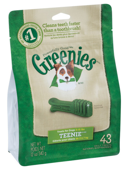 Greenies Dog Dental Stick Mint for Small Adult Dogs - 12 Count