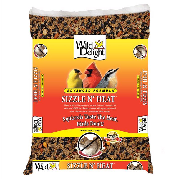 Wild Delight Sizzle N Heat Bird Food – 5 lb Bag for Songbirds
