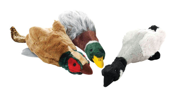 Multipet Large Dog Toy - Migrator Bird Plush Chew Toy for Dogs