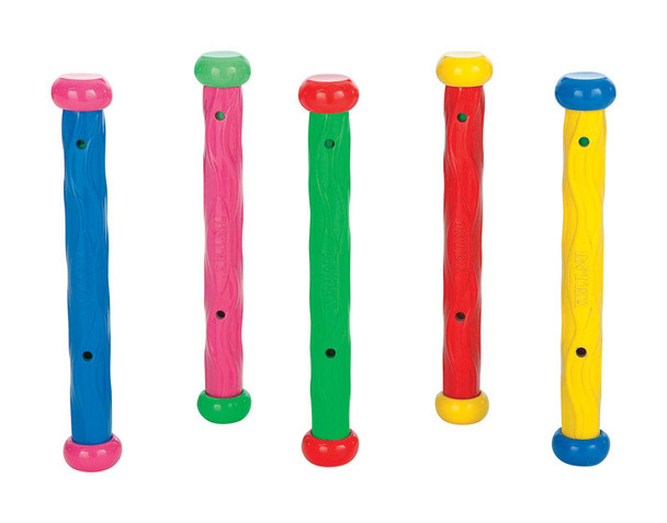 Intex Pool Dive Sticks 5-Pack – Underwater Swim Toys for Ages 6 and Up