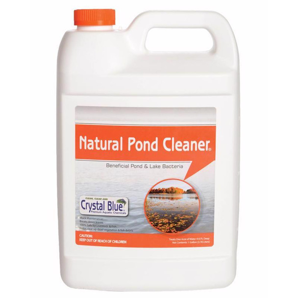 Crystal Blue Pond Cleaner Liquid – 1 Gallon for Clear, Healthy Ponds