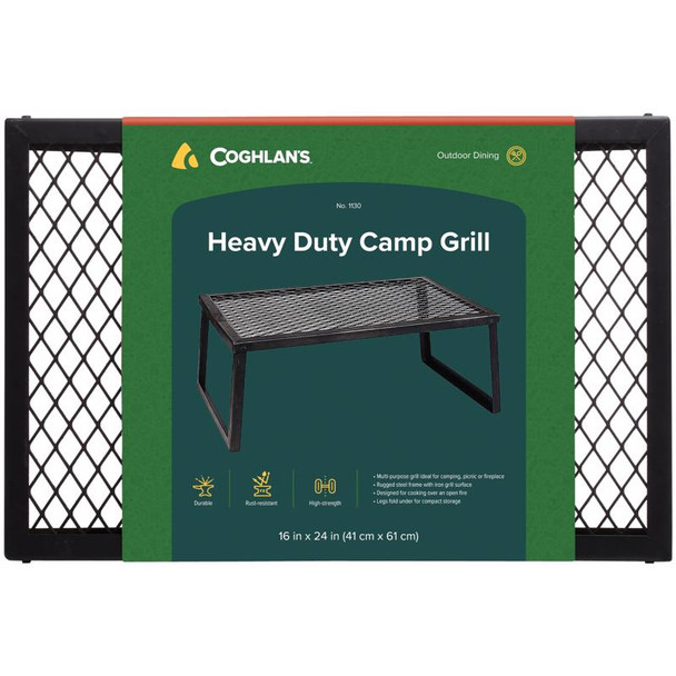 Coghlan's Camp Grill 24x16-Inch Steel Portable Cooking Surface