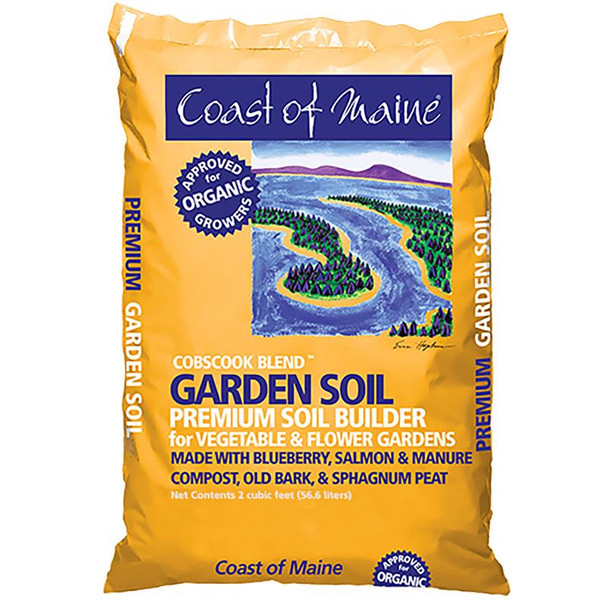 Coast of Maine Cobscook Blend Organic Garden Soil - 2 Cubic Feet Bag
