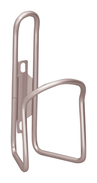 Bell Sports Clinch 100 Bike Water Bottle Cage - Durable Alloy, Silver