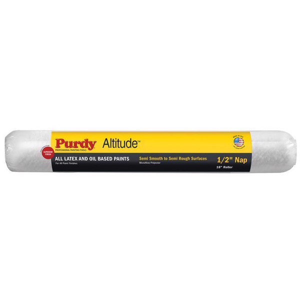 PNT RLR CVR WHT 1/2X18"
