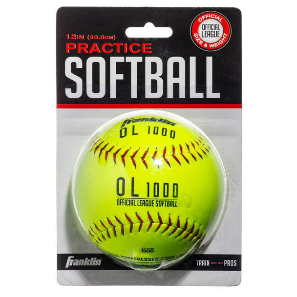 SOFTBALL YLW SYNTH 10" S