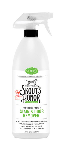 Skout's Honor Pet Bed Odor and Stain Remover – Liquid Spray for Dogs