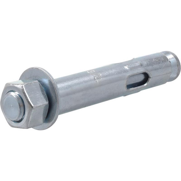 Hillman Sleeve Anchors 3/4 inch Diameter, High/Low Thread, 4-1/4 inch Length – Pack of 5