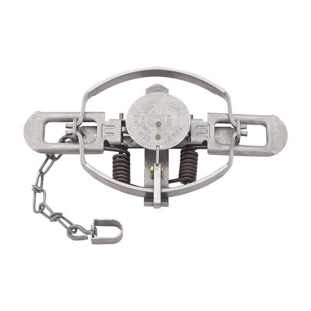 Duke #3 Large Coil Spring Animal Trap for Beavers – Reusable Outdoor Live Animal Trap