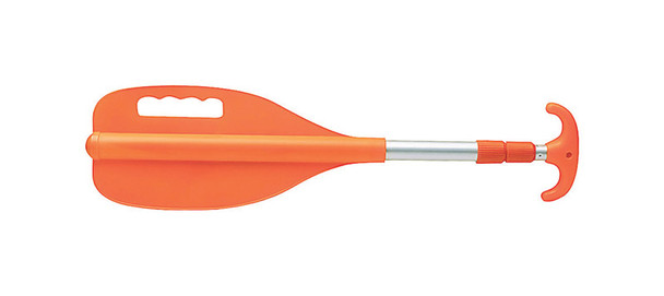 Seachoice Aluminum Boat Paddle with Hook - 18 to 31 Inches, Orange