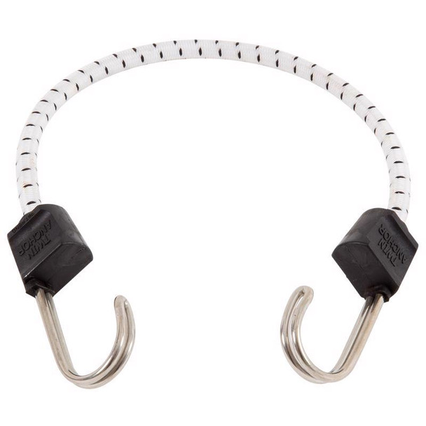 Keeper Marine Bungee Cord 18-inch with Rubber and Steel Construction