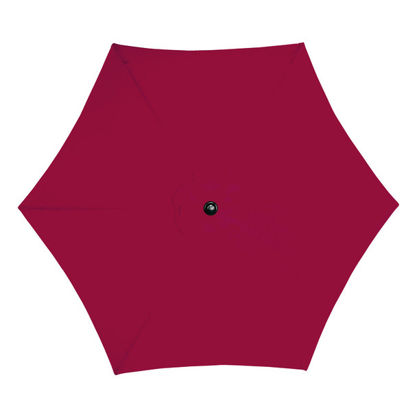 Living Accents Market Umbrella Brick 9' with Tilt Function and Polyester Canopy