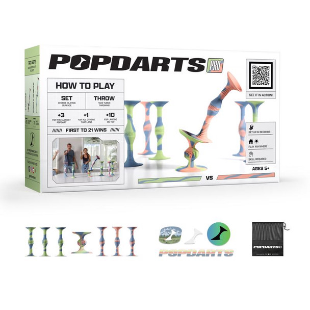 Popdarts Pro Pack Explore Darts Set for Ages 5+ | Outdoor Toys & Games