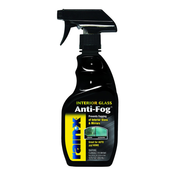 Rain-X Anti-Fog Interior Glass Spray - 12 oz for Clear, Fog-Free Visibility