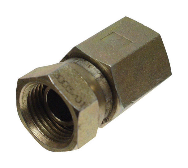 Apache 39004800 Hydraulic Adapter 1/2 inch Female Flare to 1/2 inch Swivel Female NPT