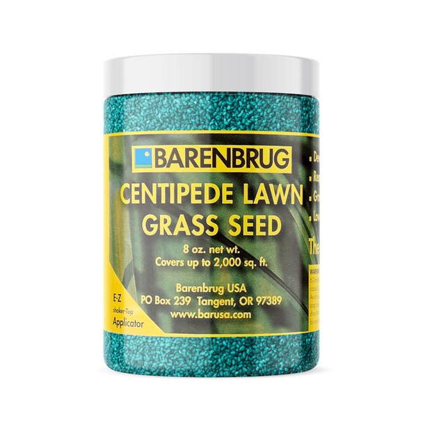 Barenbrug Centipede Grass Seed 8 oz – Drought & Heat Tolerant Lawn Grass for Small Lawns