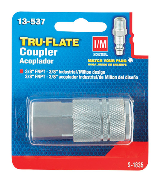 AIR COUPLER I/M 3/8"FNPT