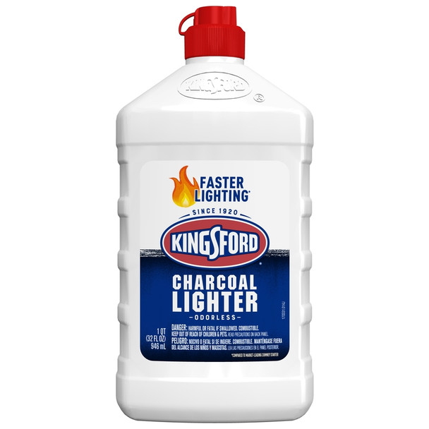 Kingsford Light & Charcoal Lighter Fluid - 32 oz. for Easy Grill Ignition