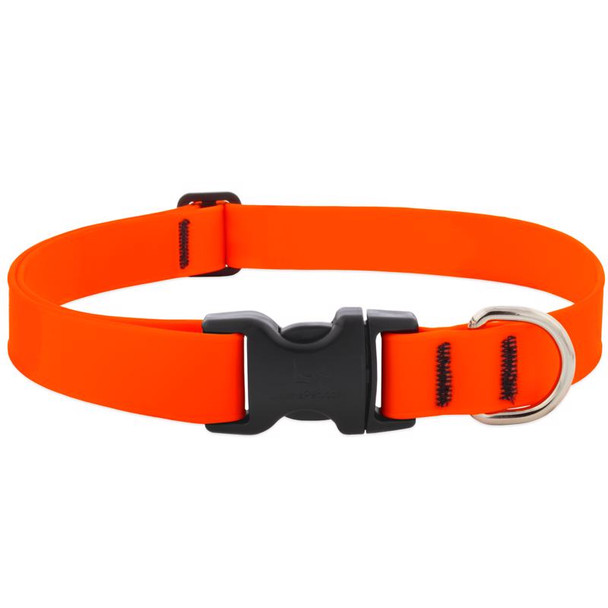 DOG COLLAR 28" NEON ORG