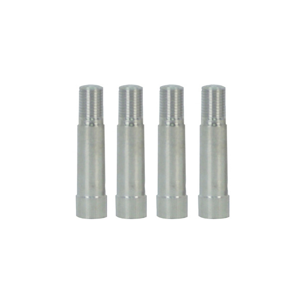 Slime Valve Extend Chrome 4-Pack - Durable Tire Valve Extensions for Auto and Bike Applications