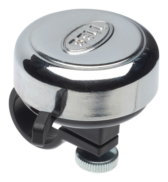 Bell Sports Bicycle Dinger Bell Chrome Steel - Easy to Install Bike Bell for Kids and Adults