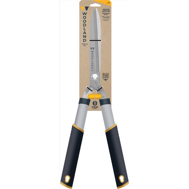 Woodland Tools 20-4001-100 Bypass Hedge Shears with Steel Blades and Comfort Grip