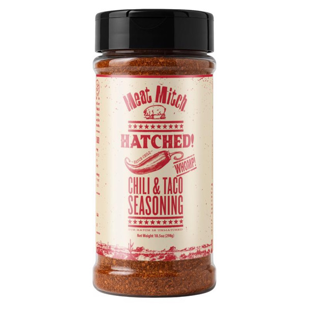 Meat Mitch Chili and Taco Seasoning - 10.5 oz Bottle for Flavorful BBQ and Tex-Mex Dishes