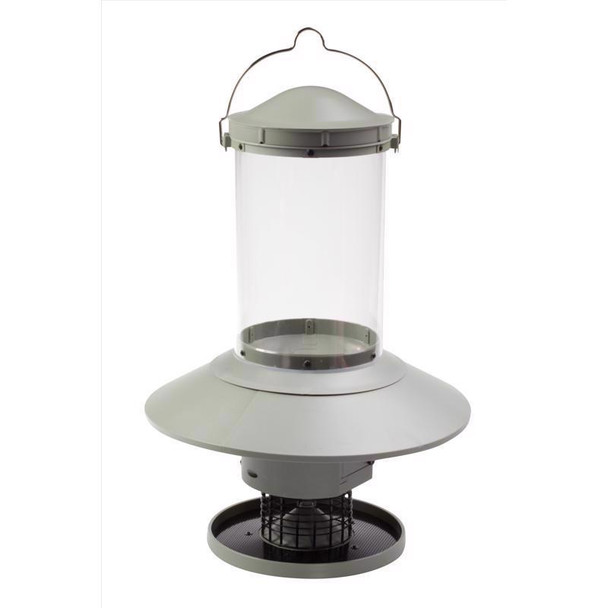 Wingscapes Wild Bird Tube Feeder - 1 Gallon Capacity with Squirrel Guard