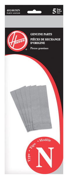 VAC BAG TYPE N PK5