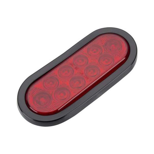 LED LGHT OVL RD 12V