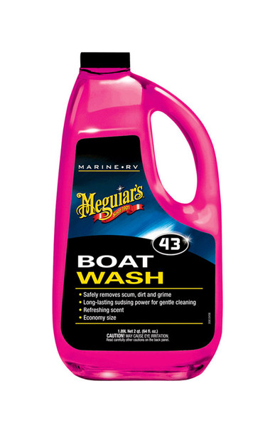 Meguiar's Marine Wash Boat 64 oz - Concentrated Boat Cleaning Solution