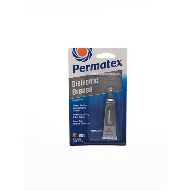 Permatex Tune Up Grease Dielectric Grease 0.33 oz - Nonconductive Rust and Water Resistant Lubricant