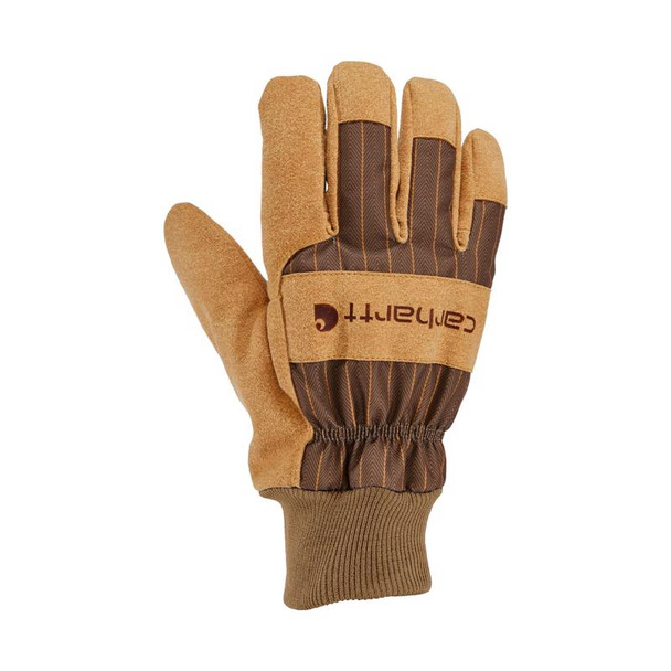 Carhartt Men's Insulated Water-Resistant Cotton Cold Weather Gloves XL