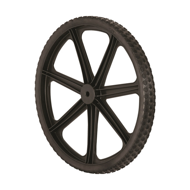 Rubbermaid 7020926 Flat Free 20-Inch Wheelbarrow Wheel with Knobby Tread