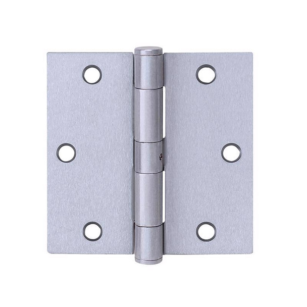 Tell Stainless Steel Plain Bearing Door Hinge – 3.5 Inch Width, Adjustable, Removable Pin