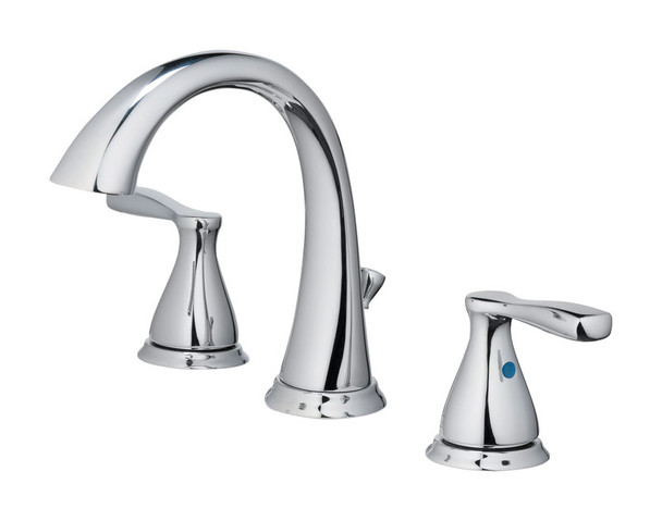 Oakbrook Collection Modena Widespread Bathroom Sink Faucet with Modern Design and High Arc Spout