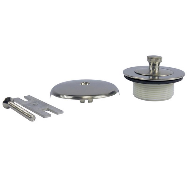 Danco Drain Trim Kit 1-1/2-inch Round Brass Finish for Tub Drains